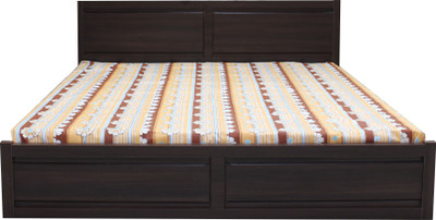 

Crystal Furnitech Acura Engineered Wood King Bed With Storage(Finish Color - Dark wallnut)