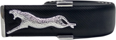 

damler Men Casual, Party Black Synthetic, Artificial Leather Belt, Charcoal black