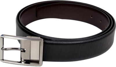 

Garri Men Formal, Party Black, Brown Genuine Leather Reversible Belt