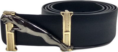 

damler Men Casual, Party Black Synthetic, Artificial Leather Belt, Charcoal black