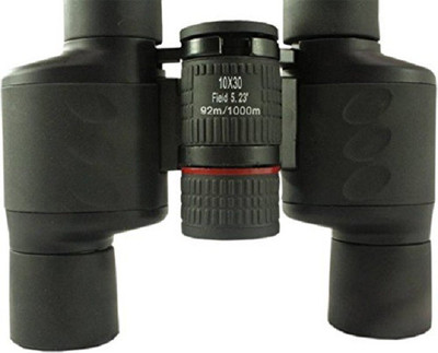 

Sukot HD Compact Binocular Prism 10x30 Travelling Sports Boating Birds Watching Binoculars Telescope(10 mm, Black)