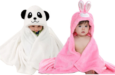 

My NewBorn Cartoon  Crib Baby Blanket(Polyester, Pink, White