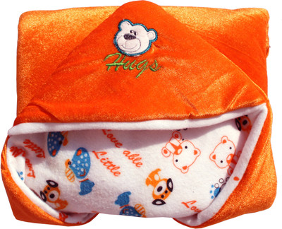 

My NewBorn Cartoon  Hooded Baby Blanket(Polyester, Tang