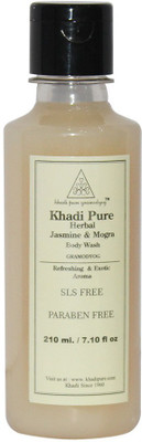 

Khadi Pure Jasmine & Mogra Body Wash SLS-Paraben Free(210 ml)