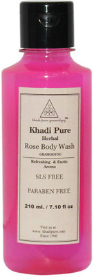 

Khadi Pure Rose Body Wash SLS-Paraben Free(210 ml)