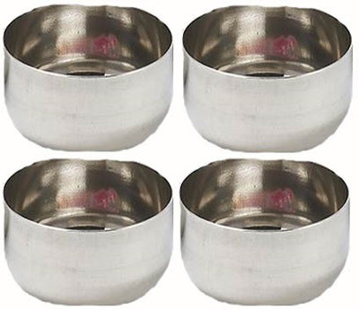 

PRISTINE Steel Bowl Set(Silver, Pack of 4)