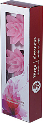 

Virgo Creations Nilofer Pink 3 Candle(Pink, Pack of 3)