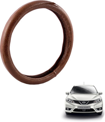 

Autofy Steering Cover For Renault Pulse(Brown, Leather)