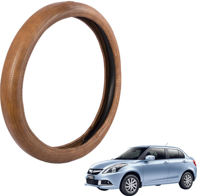 

Autofy Steering Cover For Maruti New Dzire(Tan, Leather)