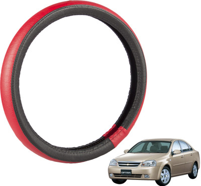 

Autofy Steering Cover For Chevrolet Optra(Black, Leather)