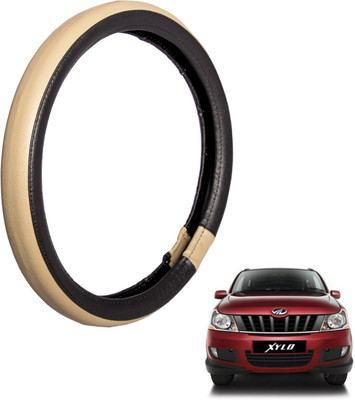 

Autofy Steering Cover For Mahindra Xylo(Black, Leather)