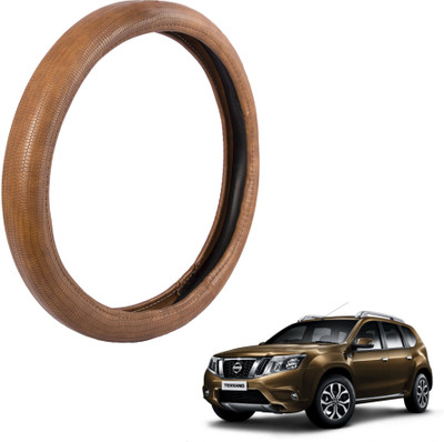 

Autofy Steering Cover For Nissan Terrano(Tan, Leather)
