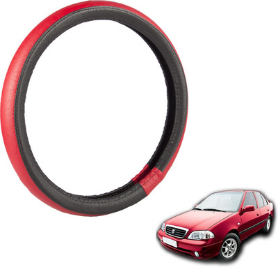 

Autofy Steering Cover For Maruti Esteem(Black, Leather)