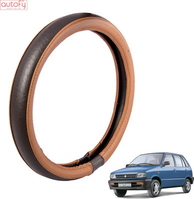 

Autofy Steering Cover For Maruti 800(Tan, Leather)
