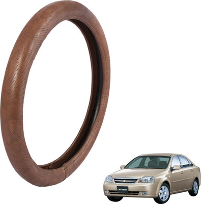 

Autofy Steering Cover For Chevrolet Optra(Brown, Leather)