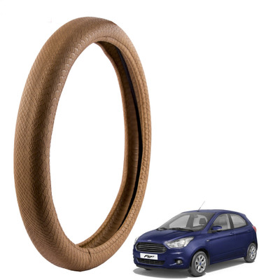 

Autofy Steering Cover For Ford Figo(Tan, Leather)