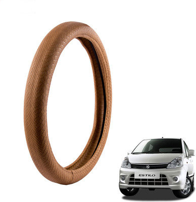 

Autofy Steering Cover For Maruti Zen Estilo(Tan, Leather)