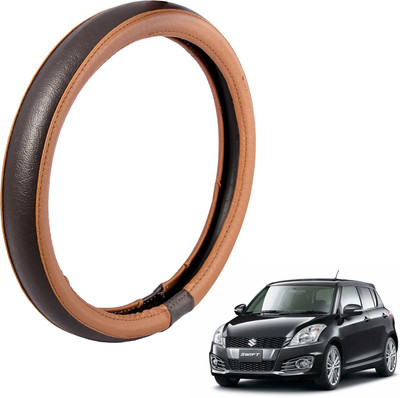 

Autofy Steering Cover For Maruti New Swift(Tan, Leather)