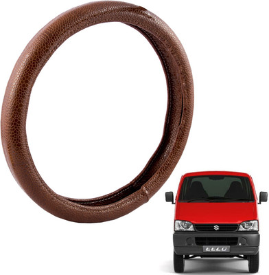 

Autofy Steering Cover For Maruti Eeco(Brown, Leather)