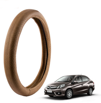 

Autofy Steering Cover For Honda Amaze(Tan, Leather)