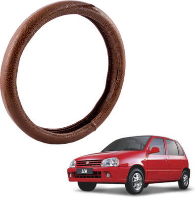 

Autofy Steering Cover For Maruti Zen(Brown, Leather)