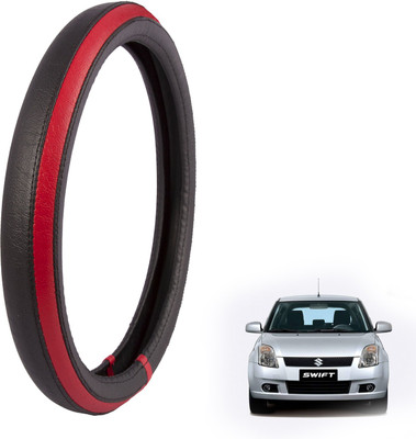 

Autofy Steering Cover For Maruti Swift(Black, Leather)
