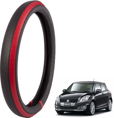 

Autofy Steering Cover For Maruti New Swift(Black, Leather)
