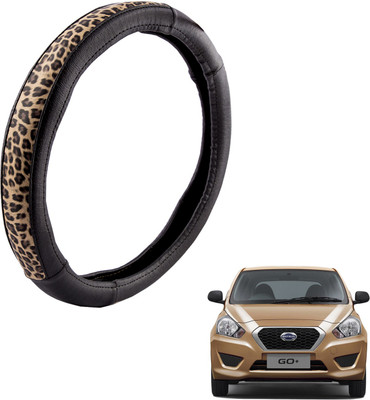 

Autofy Steering Cover For Datsun Go(Black, Leather)
