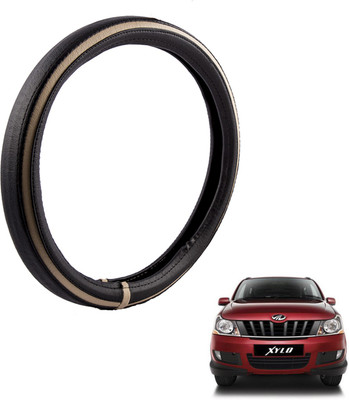

Autofy Steering Cover For Mahindra Xylo(Black, Leather)
