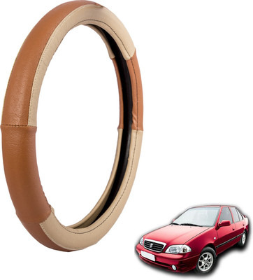 

Autofy Steering Cover For Maruti Esteem(Cream, Leather)