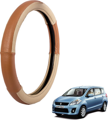 

Autofy Steering Cover For Maruti Ertiga(Cream, Leather)