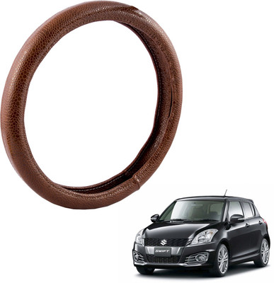 

Autofy Steering Cover For Maruti New Swift(Brown, Leather)