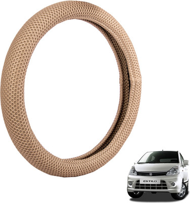 

Autofy Steering Cover For Maruti Zen Estilo(Light Brown, Fabric)