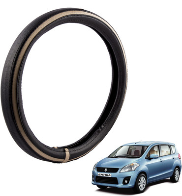 

Autofy Steering Cover For Maruti Ertiga(Black, Leather)