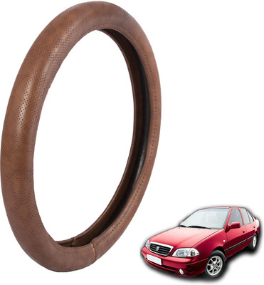 

Autofy Steering Cover For Maruti Esteem(Brown, Leather)