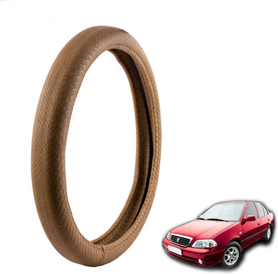 

Autofy Steering Cover For Maruti Esteem(Tan, Leather)