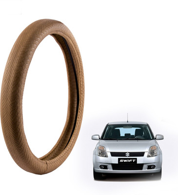 

Autofy Steering Cover For Maruti Swift(Tan, Leather)