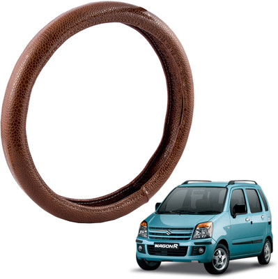 

Autofy Steering Cover For Maruti WagonR(Brown, Leather)
