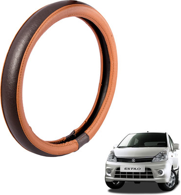 

Autofy Steering Cover For Maruti Zen Estilo(Tan, Leather)