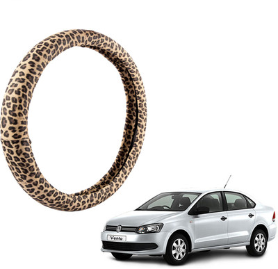 

Autofy Steering Cover For Volkswagen Vento(Cream, Polyurethane)