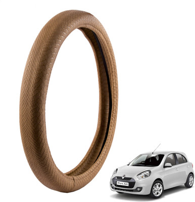 

Autofy Steering Cover For Renault Pulse(Tan, Leather)