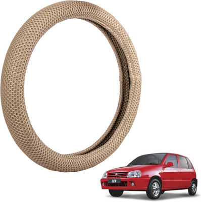 

Autofy Steering Cover For Maruti Zen(Light Brown, Fabric)