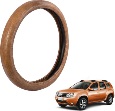 

Autofy Steering Cover For Renault Duster(Tan, Leather)