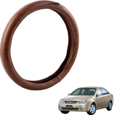 

Autofy Steering Cover For Chevrolet Optra(Brown, Leather)