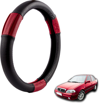 

Autofy Steering Cover For Maruti Esteem(Black, Leather)