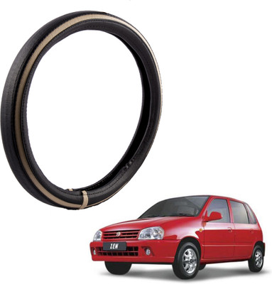 

Autofy Steering Cover For Maruti Zen(Black, Leather)
