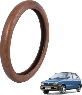 

Autofy Steering Cover For Maruti 800(Brown, Leather)