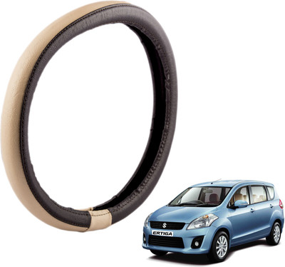 

Autofy Steering Cover For Maruti Ertiga(Brown, Leather)