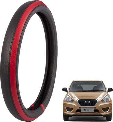 

Autofy Steering Cover For Datsun Go(Black, Leather)