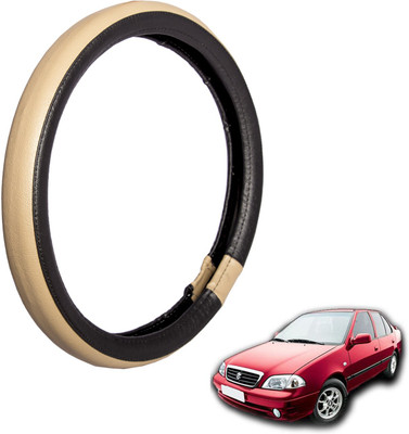 

Autofy Steering Cover For Maruti Esteem(Black, Leather)